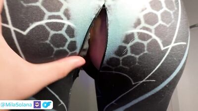 Spider Girl Wants Some Cock to Play With - "Can you FUCK my TITS?"