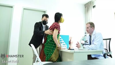 Indian Desi Girl Fucked by her Big Dick Doctor ( Hindi Drama )