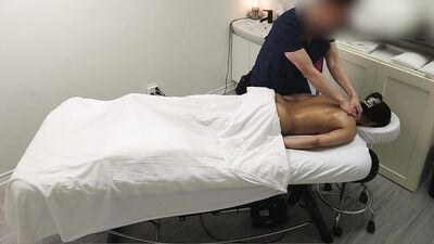 Sarah, a young Indian student received her first special massage.