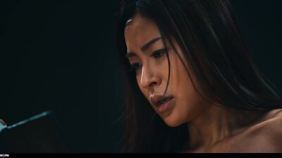 Sexy Ritual Turns Into Hot Lesbian Sex When Hot Asians Lose Their Minds