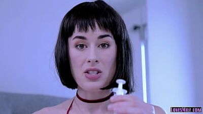 My stepmom is desperate to get pregnant, I could even help her with this, because I'm crazy for fucking her, but she wants to do it another way, will it work?