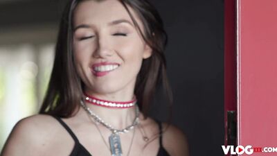 Slender Hottie Maya Woulfe Pounded BTS