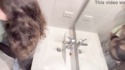 Sex in the bathroom at a family party