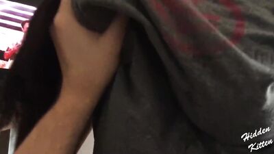 I Love Wearing His T-Shirt While He Fucks Me - Real Amateur Kitten