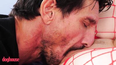 DOG HOUSE - Tommy Gunn Goes To His Stepdaughter Skylar Vox's Room To Play With Her Big Tits