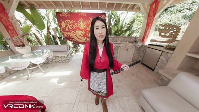 VR Conk XXX Parody Mulan Sexy Asian Suki Sin Gets Pounded Hard By A Big Cock HD Porn
