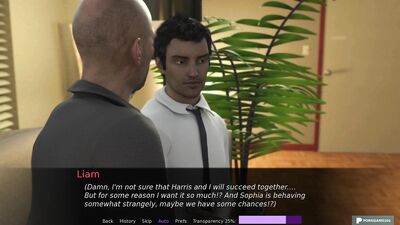 A Wife and Stepmother - AWAM - Surprise for the Boss #2 - 3D game, HD porn, Hentai, 60 fps