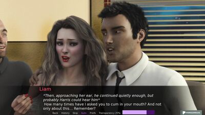 A Wife and Stepmother - AWAM - Surprise for the Boss #1 - 3D game, HD porn, Hentai, 60 fps