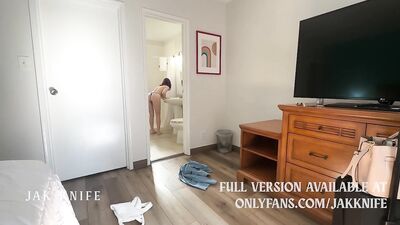 My best friend's mom let me share her bed