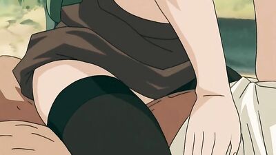 Busty Green Haired Babe Loves Getting Her Hairy Pussy Eaten in 69 Position