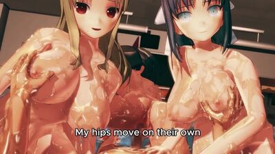 5 Big Boobed Beauties Empty Every Last Drop on a Lucky Cock | Hentai English Subbed