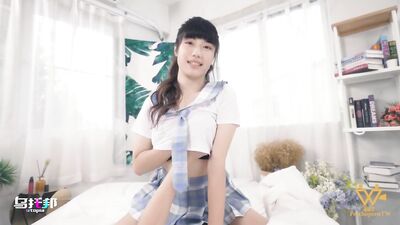 Asian student came home early to ride my cock- Psychoporn 色控