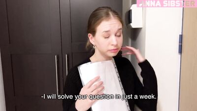 Administrator Anna is always ready to solve problems.