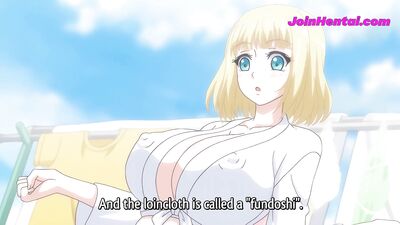 Busty Blonde Wife Creampied While Husband Out [ HENTAI ]