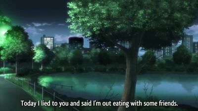 Cheating hentai housewife gets filmed in hotel gangbang