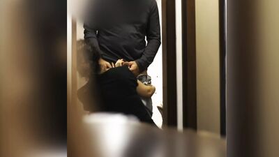 My husband in the bath and me sucking his friend.