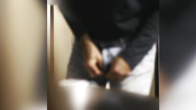 My husband in the bath and me sucking his friend.