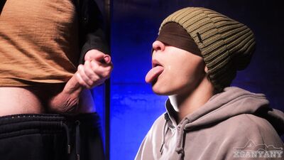 I'M VERY ANGRY BUT HAPPY! STEPBROTHER USED MY MOUTH FOR COCK AND CUM - XSANYANY