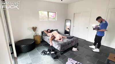 Hercules Tatted Hunk DESTROYS tiny tatted latina tight puss.