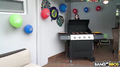 BANGBROS - Gianna Dior Gets Penetrated In Different Positions Before Receiving A Load On Her Face