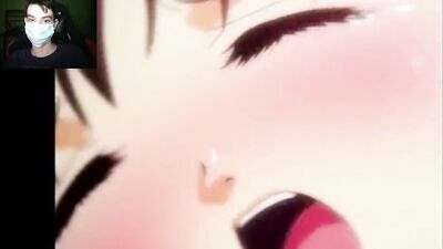 Curious Anime Stepsister Masturbates in front of Brother and loses virginity Uncensored Hentai