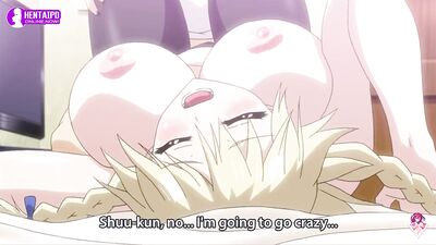 Blonde girl in black stockings gets fucked by her boyfriend | Hentai Uncensored 1080p