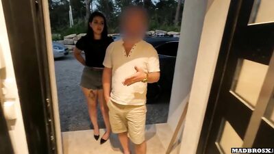 A French Neighbor Couple Agrees To Make Noise In A Villa By Swapping Our Wives!!