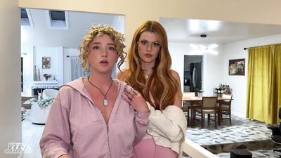 Fucking my wife and her SECRET LESBIAN LOVER - Elly Clutch and Susie Stellar