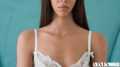 Petite Beauty Lia Shows off Her Wild Side