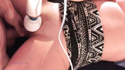 Blindfolded, bound and ready for his hard cock