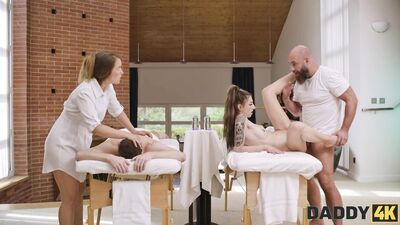 DADDY4K. Lust and Massage. Hot sex with Nicole Sweet