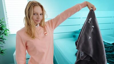 My Step Mom Tasted My Cum By Accident, So She Sucked My Dick Dry