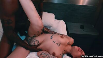 Brooklyn Love's tight body stretched by BBC monster and deep-throated