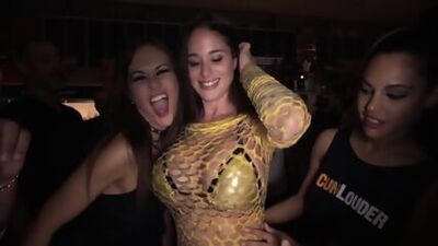 Apolonia Lapiedra joins a wild Spanish orgy with a group of hung studs - HD porn