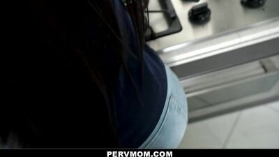 My Stepmom Rode My Dick In The Kitchen