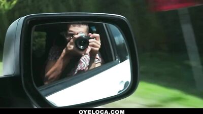 Cum Covered Latina Smile