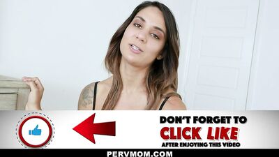 A Topless MILF Breakfast