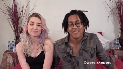 Desperate Girls get their big tits and wet pussies fucked for cash in a steamy casting video