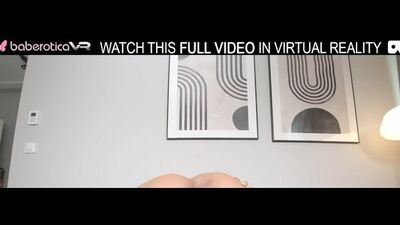 Kristy Ley's steamy solo session with a sex toy on the couch in VR