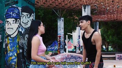 Watch me bang a hot, 18-year-old Latina in the park with no mercy!