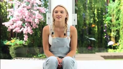 Blonde amateur takes a public anal creampie in a hotel room