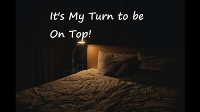 My turn to be on top - Solo male moans while face fucking and denial