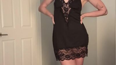 Hotwife Gives Cuckolding Husband a JOI before leaving for a steamy fuck session with other men