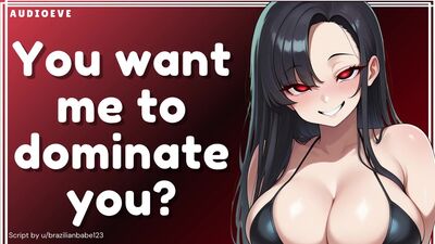 This hot ASMR femdom audio roleplay will make you call your girlfriend a dirty boy