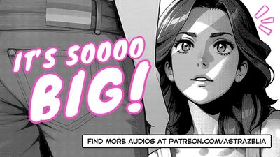 Tomboy Roommate Discovers Your Huge Monster Cock with Erotic ASMR Audio