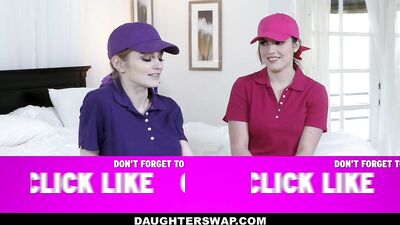 Diabolical Dads Swap Their Ace Daughters