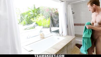 Brand New Babysitter Gets Banged