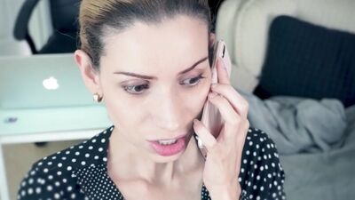 Spanish Teacher fucks you whilst talking to your Mom on the phone