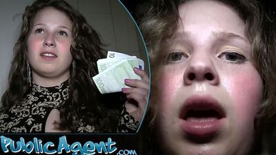 Public Agent - 18 yrs old, fertile, her FIRST CREAMPIE, she's ripe for breeding