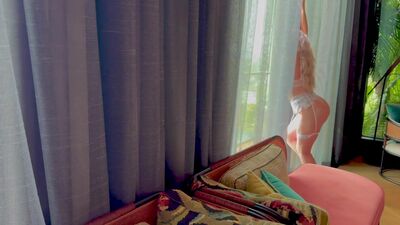 Naughty Housewife Caught with Dildo gets it from Behind